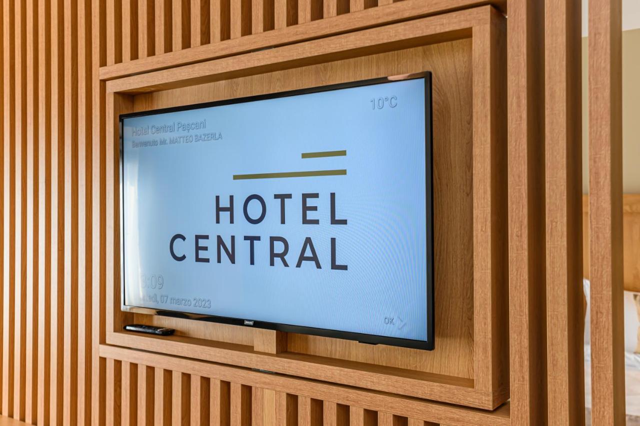 Hotel Central Pascani Eksteriør bilde